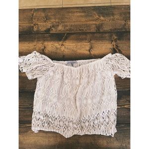 white summer blouse